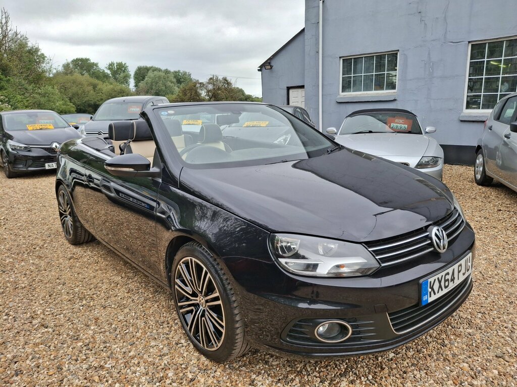Volkswagen EOS 2.0 Tdi Bluemotion Tech Exclusive Cabriolet Di Black