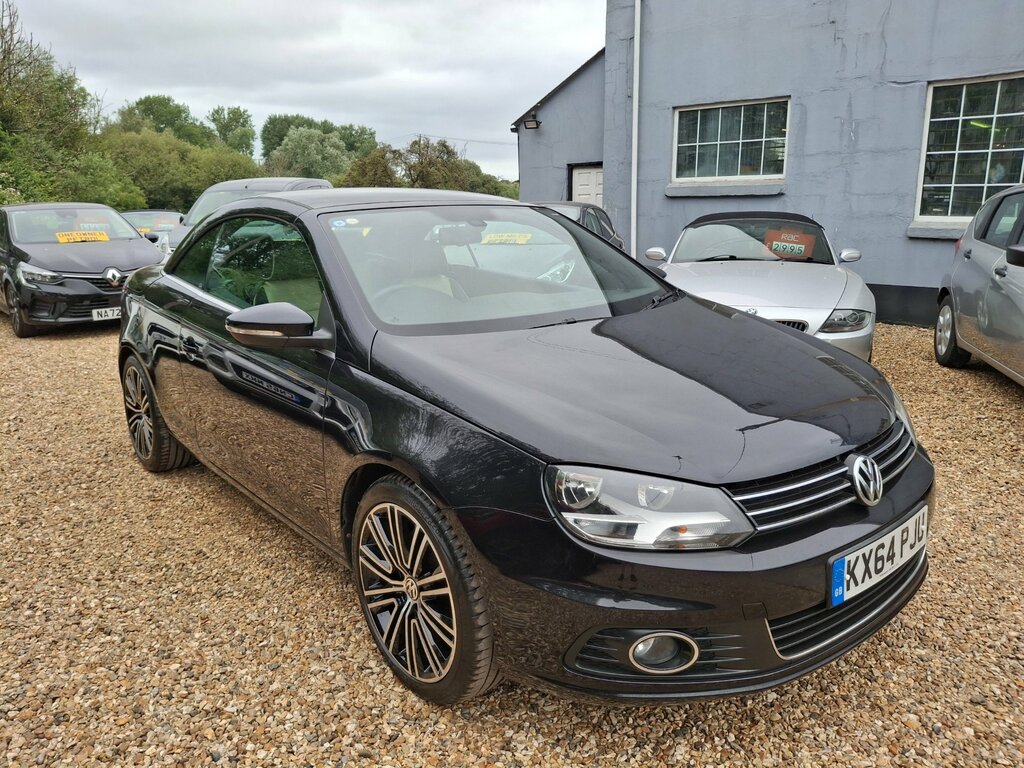 Volkswagen EOS 2.0 Tdi Bluemotion Tech Exclusive Cabriolet Di Black #2