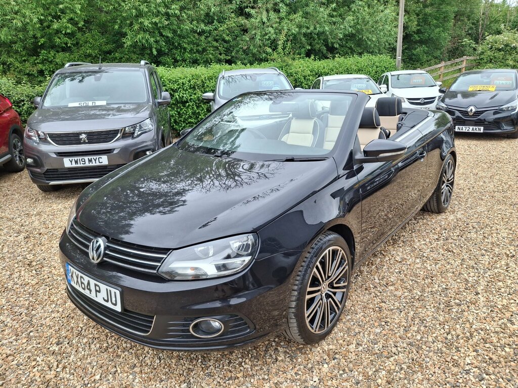 Volkswagen EOS 2.0 Tdi Bluemotion Tech Exclusive Cabriolet Di Black #3