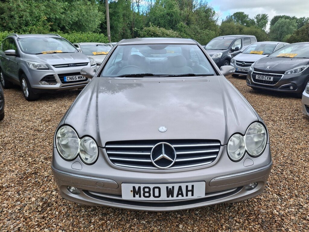 Mercedes-Benz CLK 2.7 Clk270 Cdi Avantgarde Coupe Silver #5