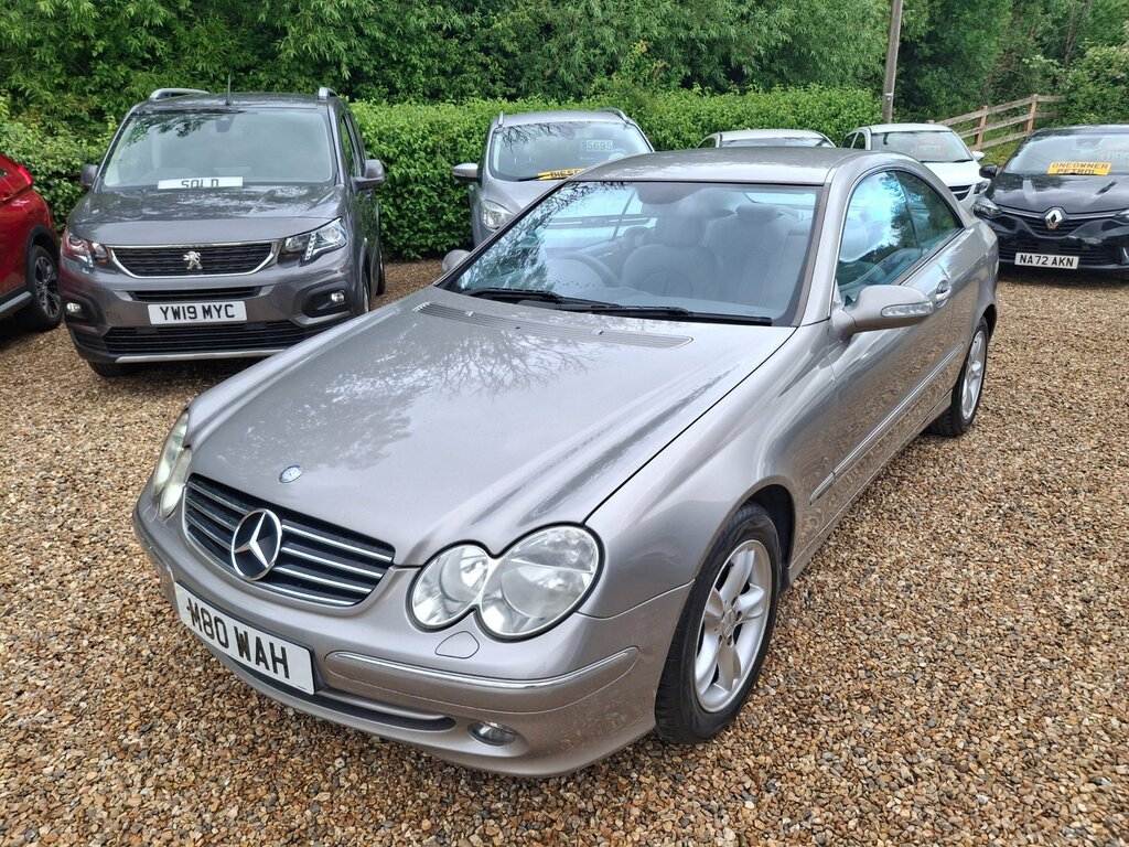 Mercedes-Benz CLK 2.7 Clk270 Cdi Avantgarde Coupe Silver #2