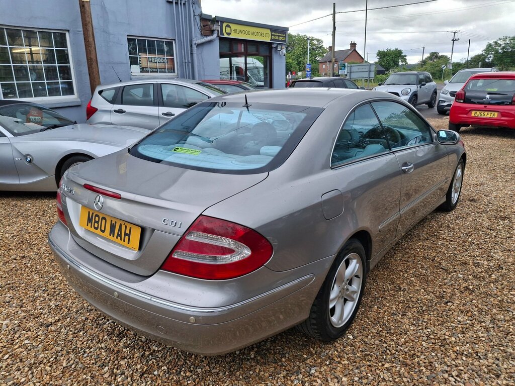 Mercedes-Benz CLK 2.7 Clk270 Cdi Avantgarde Coupe Silver #3
