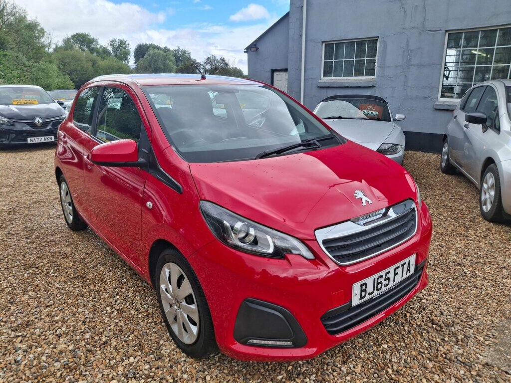 Peugeot 108 1.0 Active Hatchback Euro 6 68 Red