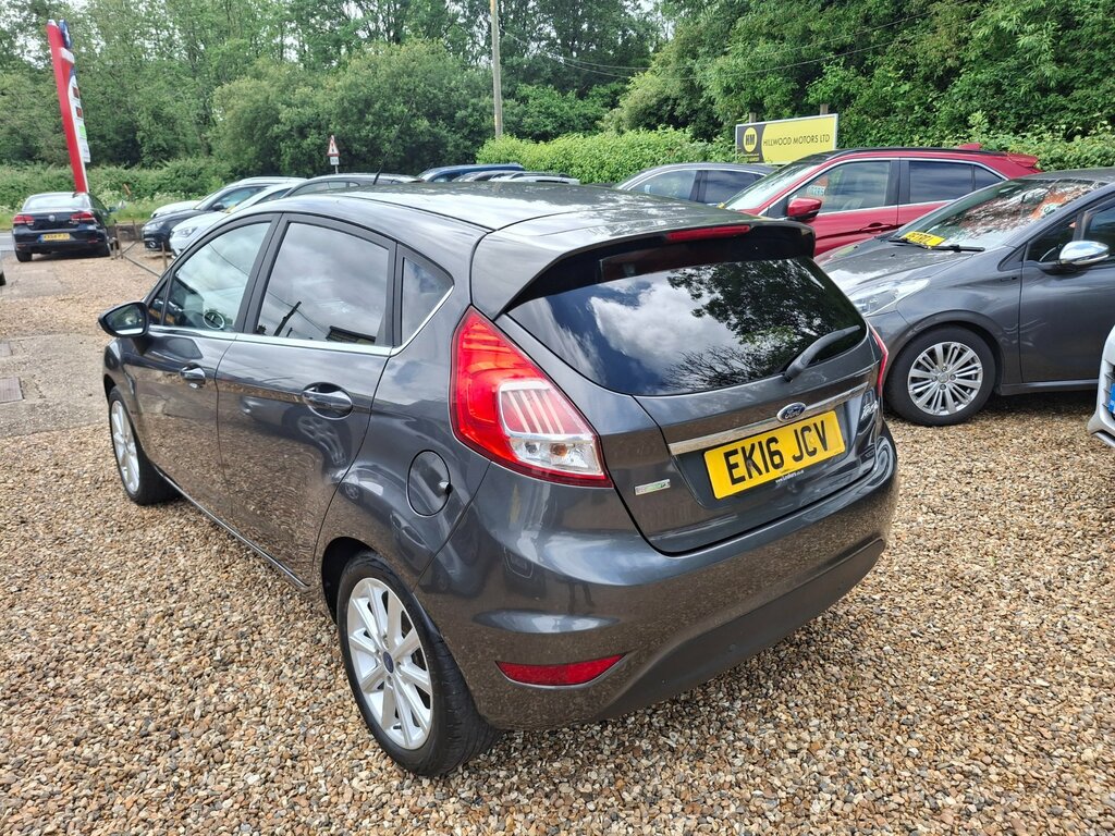 Ford Fiesta 1.0T Ecoboost Titanium Hatchback EK16JCV Grey #4
