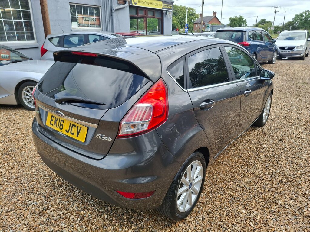 Ford Fiesta 1.0T Ecoboost Titanium Hatchback EK16JCV Grey #3