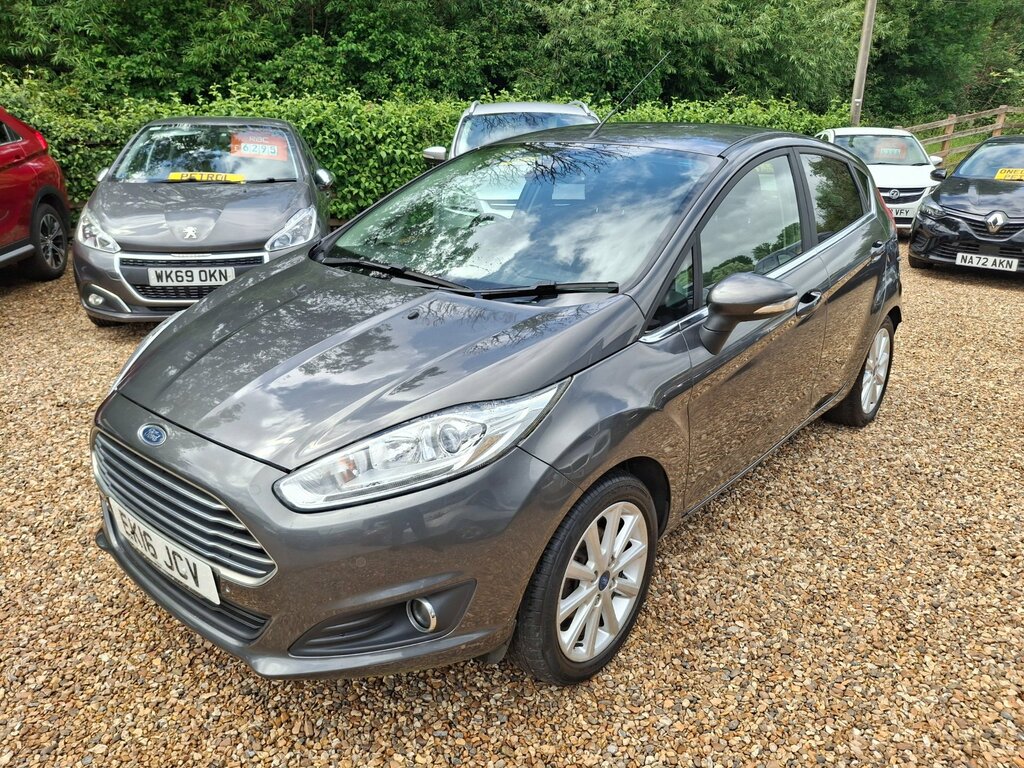 Ford Fiesta 1.0T Ecoboost Titanium Hatchback EK16JCV Grey #2