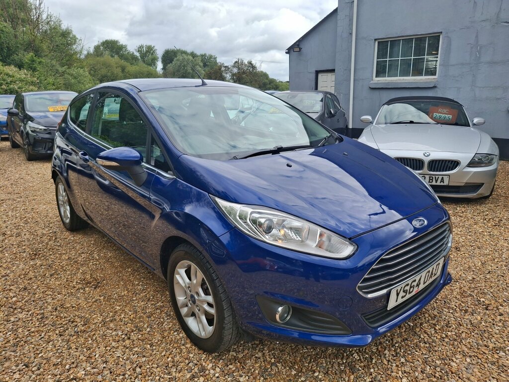 Ford Fiesta 1.6 Ecoboost St-2 3Dr- Speed Limiter, Heated Front Blue #1