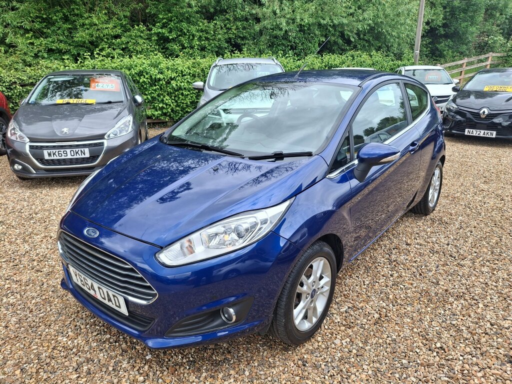 Ford Fiesta 1.6 Ecoboost St-2 3Dr- Speed Limiter, Heated Front Blue #2