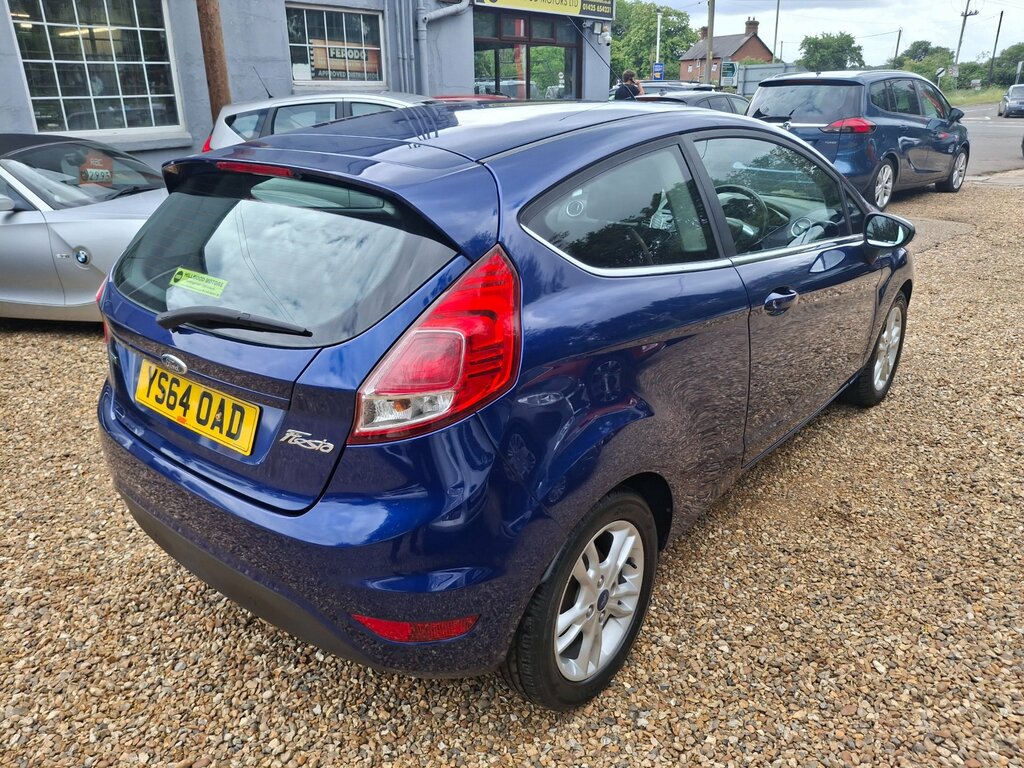 Ford Fiesta 1.6 Ecoboost St-2 3Dr- Speed Limiter, Heated Front Blue #3