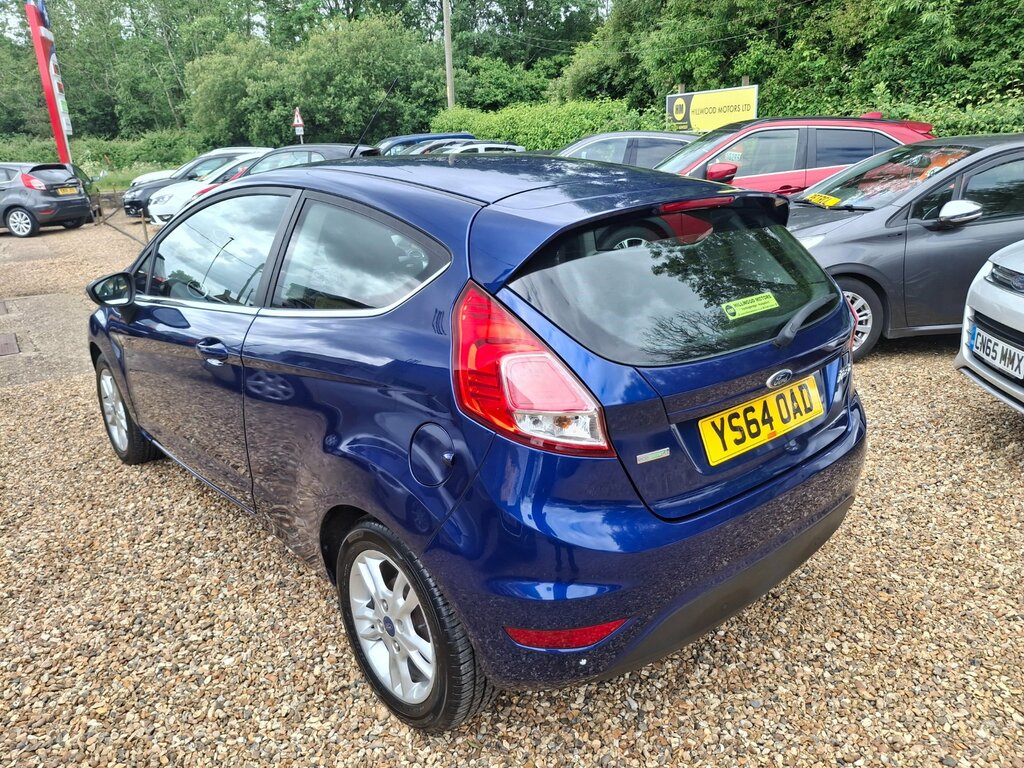 Ford Fiesta 1.6 Ecoboost St-2 3Dr- Speed Limiter, Heated Front Blue #4