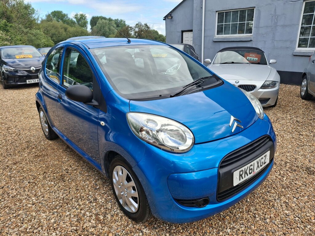 Citroen C1 1.0I Vtr Hatchback Euro 5 68 Ps Blue