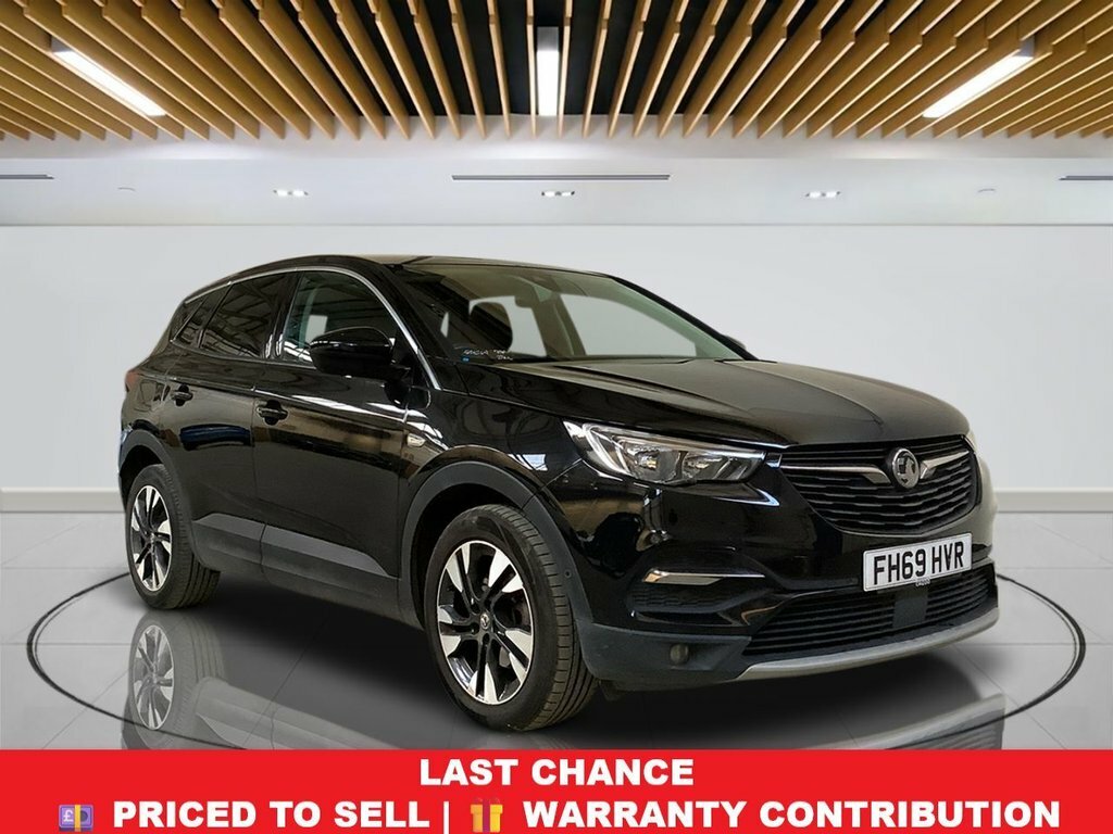 Vauxhall Grandland X 1.2L Sri Nav FH69HVR Black