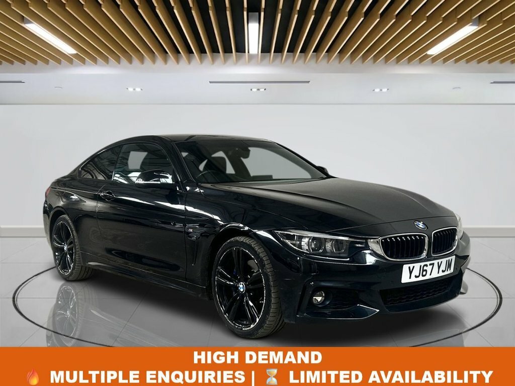 BMW 4 Series Gran Coupe 2L M Sport YJ67YJM Black