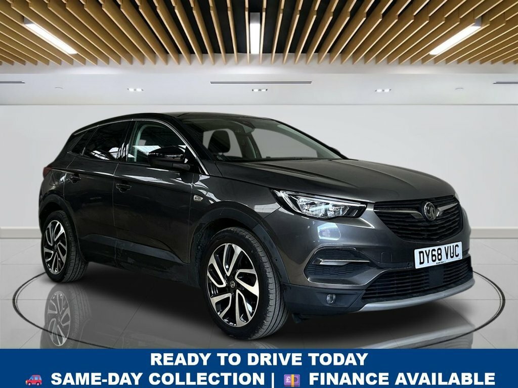 Vauxhall Grandland X 1.2L Elite Nav DY68VUC Grey