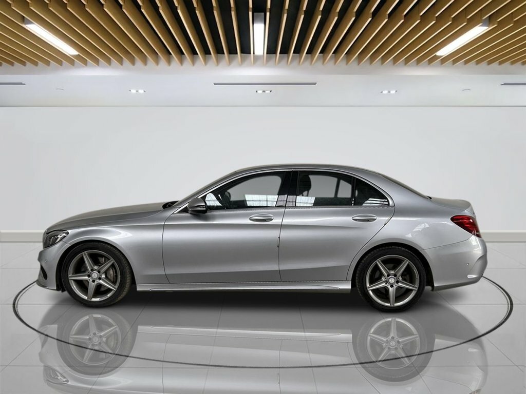Mercedes-Benz C Class 2.1L Amg Line FM66VJA Silver #5