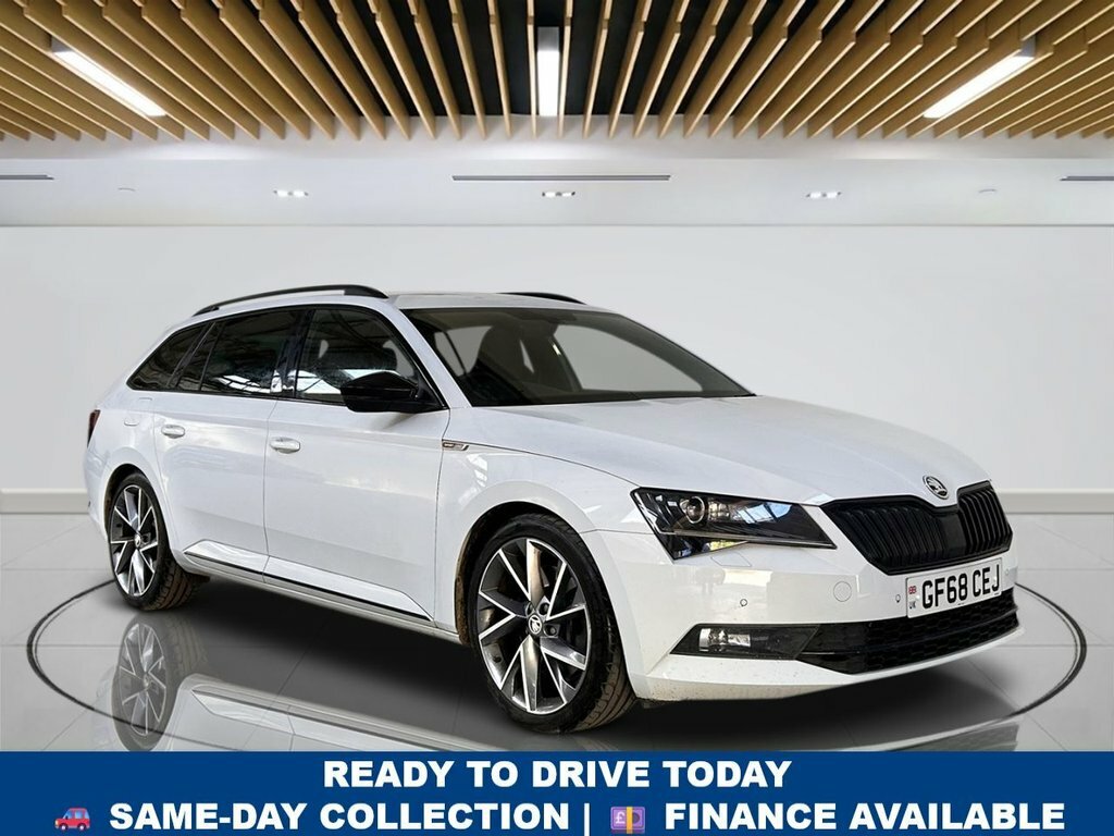 Skoda Superb 2L Sportline GF68CEJ White