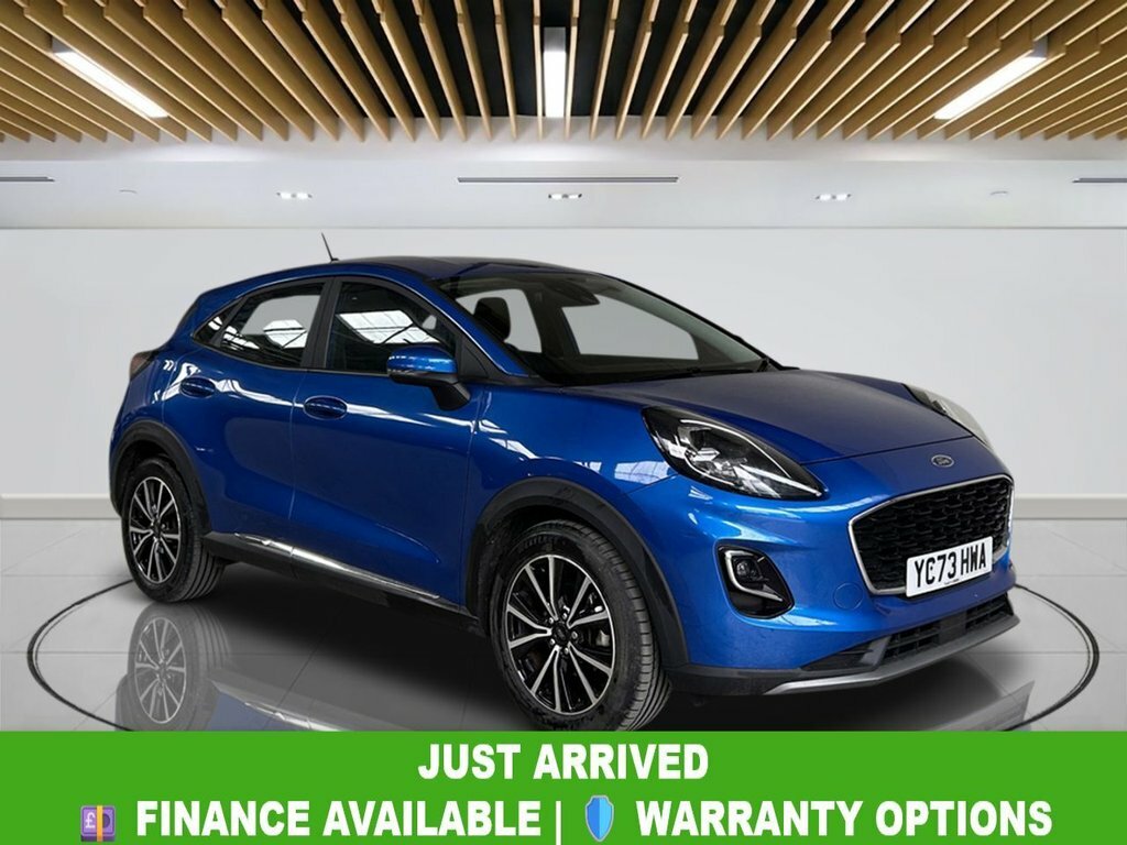 Ford Puma 1L Titanium Blue