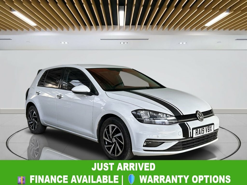 Volkswagen Golf Hatchback RA19VBX White