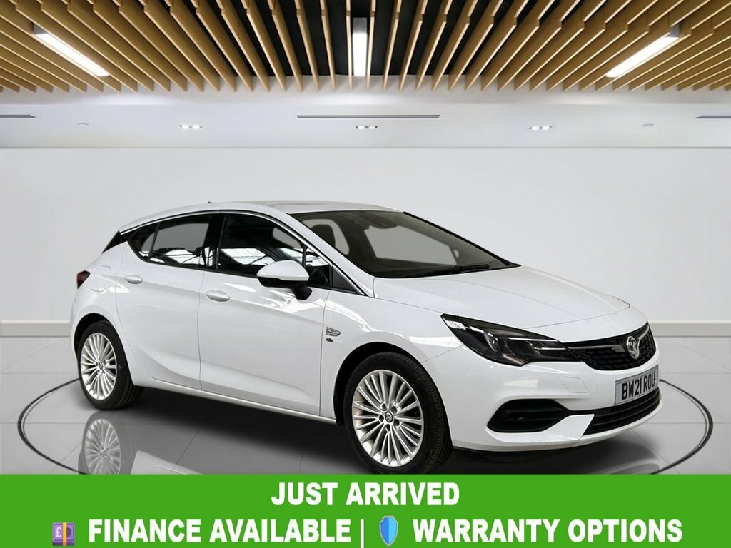 Vauxhall Astra 1.2L Elite Nav White