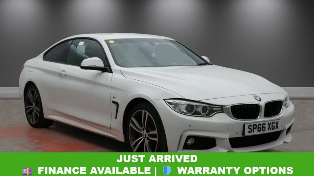 BMW 4 Series Gran Coupe 2L M Sport White