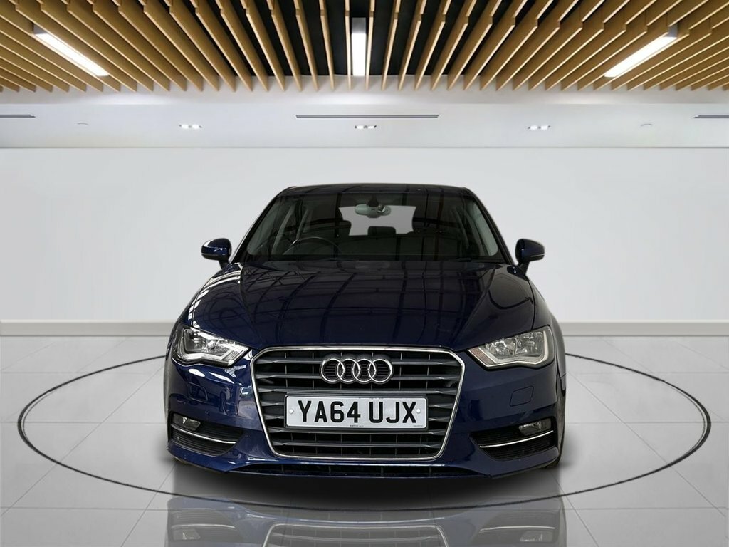 Audi A3 Hatchback YA64UJX Blue #2