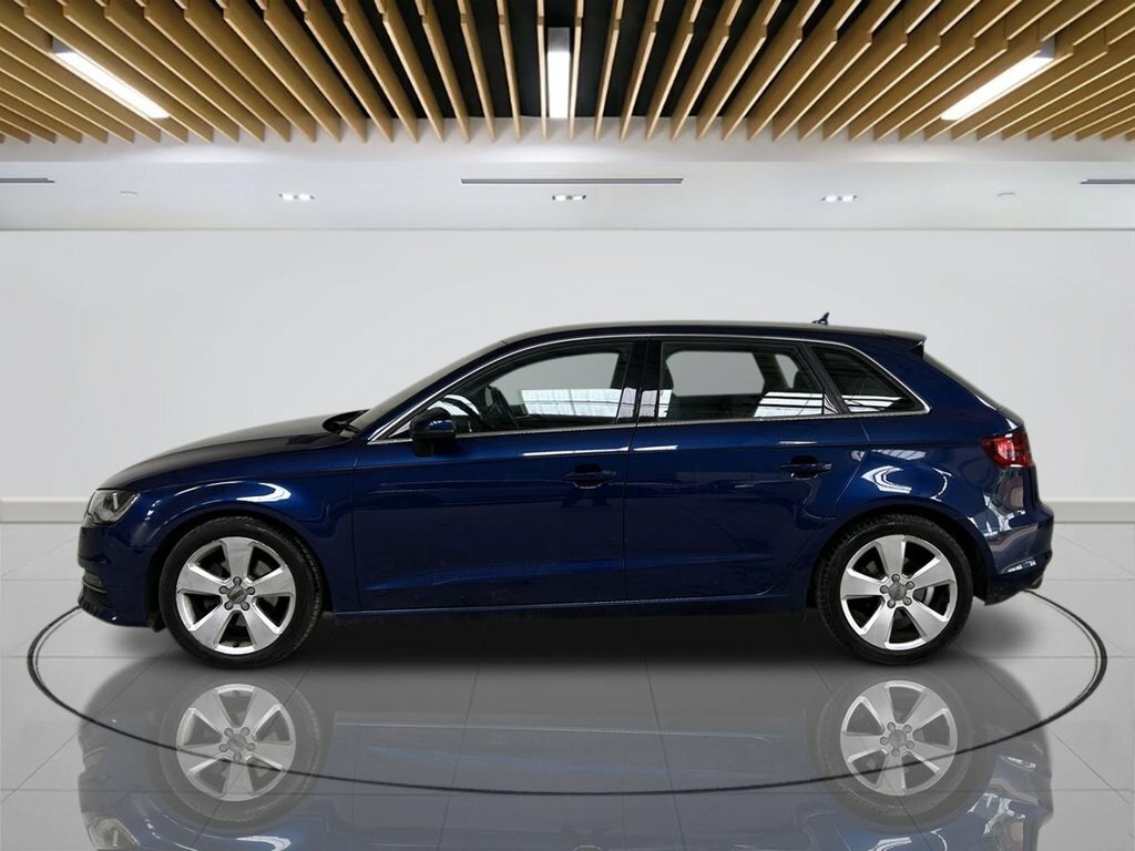 Audi A3 Hatchback YA64UJX Blue #5