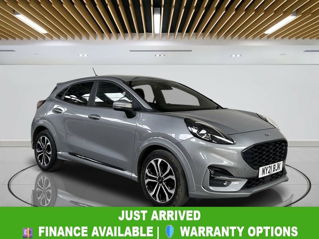 Ford Puma 1L St-line Silver