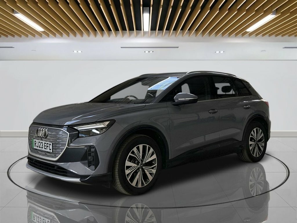 Audi Q4 E Tron Suv Grey #4