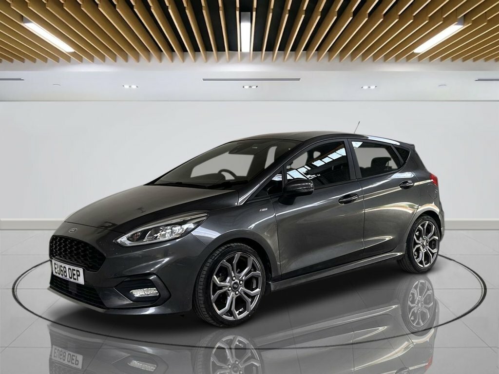 Ford Fiesta 1L St-line EU68OEP Grey #4