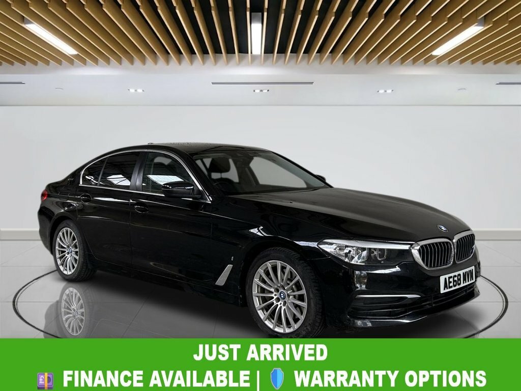 BMW 5 Series Saloon Black