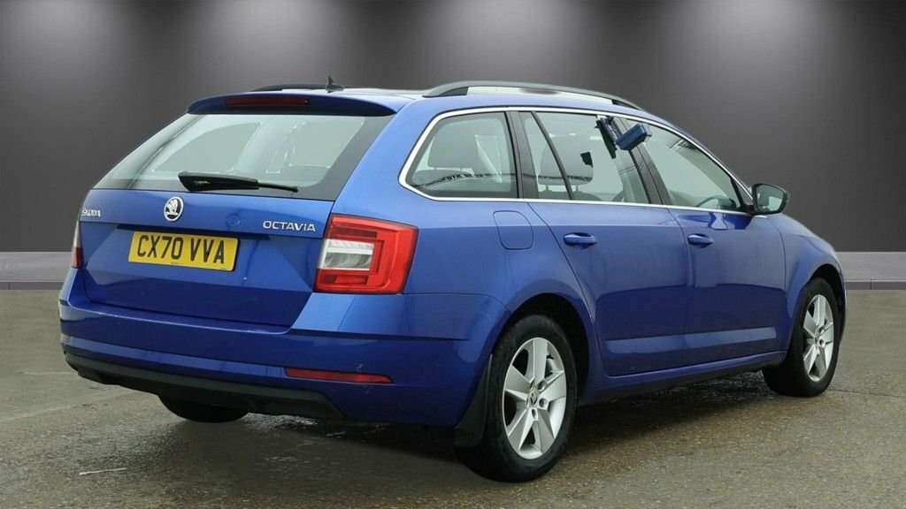 Skoda Octavia 1.6L Se Technology Blue #4