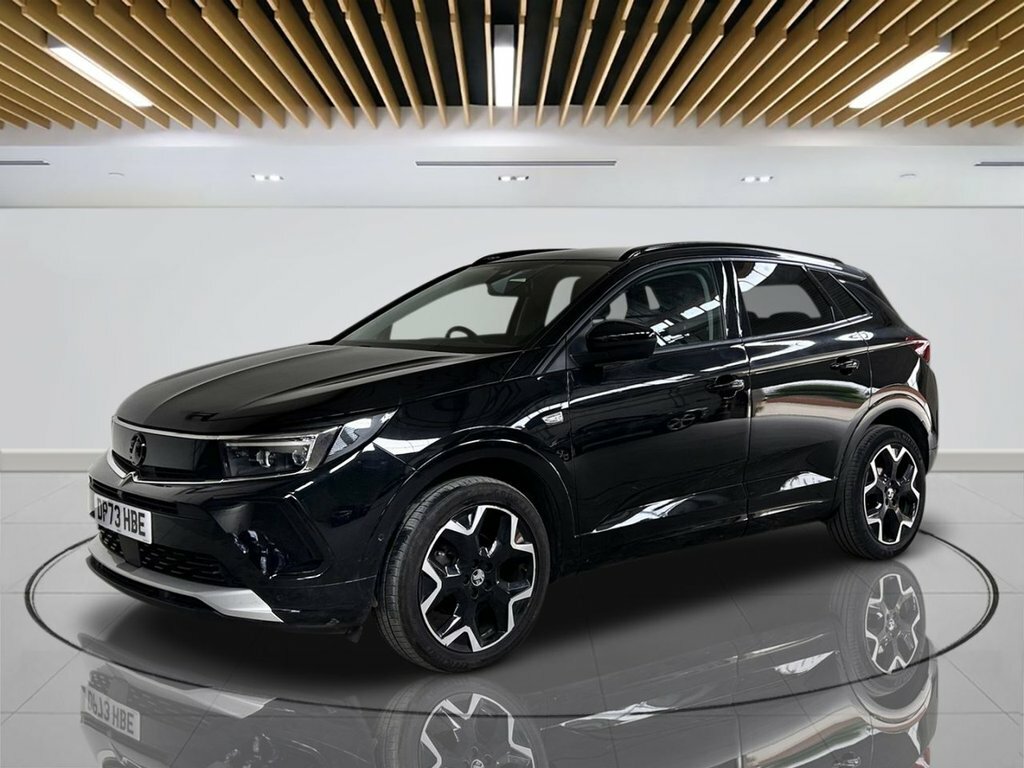 Vauxhall Grandland 1.2L Ultimate DP73HBE Black #4