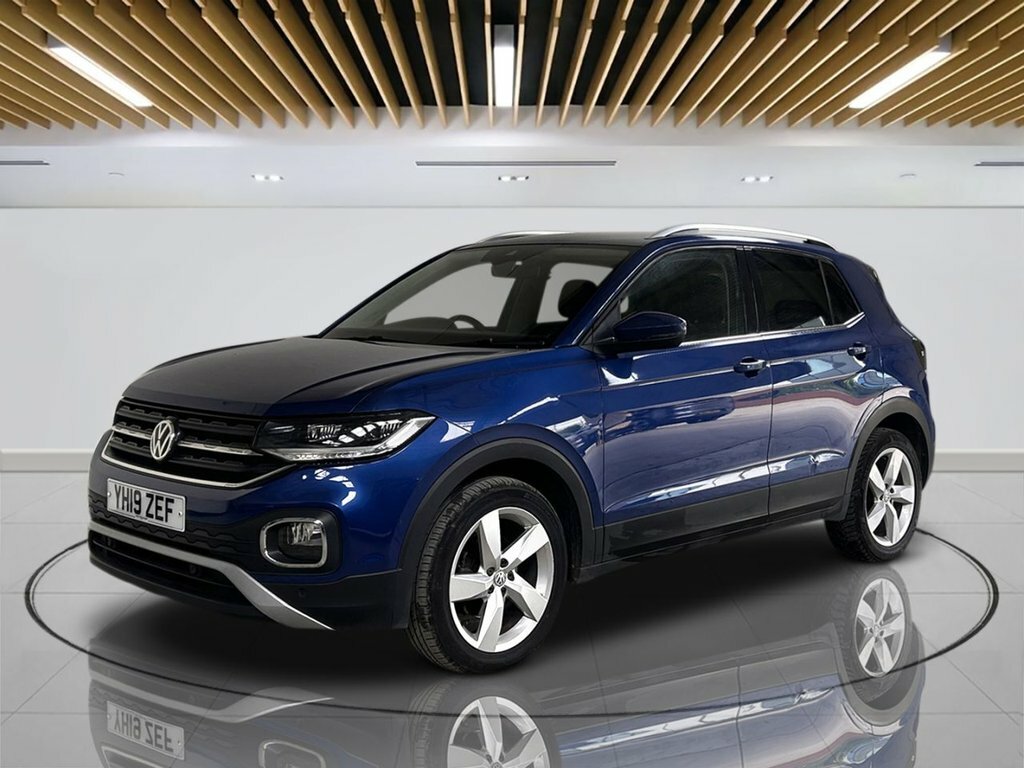 Volkswagen T-Cross 1L Sel YH19ZEF Blue #4