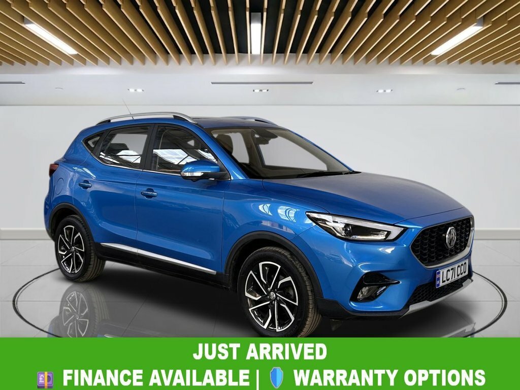 MG ZS 1L Exclusive Blue