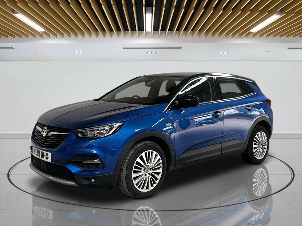 Vauxhall Grandland X 1.2L Sport Nav VU19WHX Blue #4