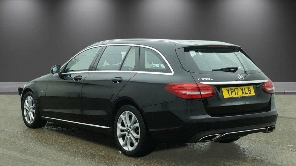 Mercedes-Benz C Class C350e Sport Premium Plus White #3