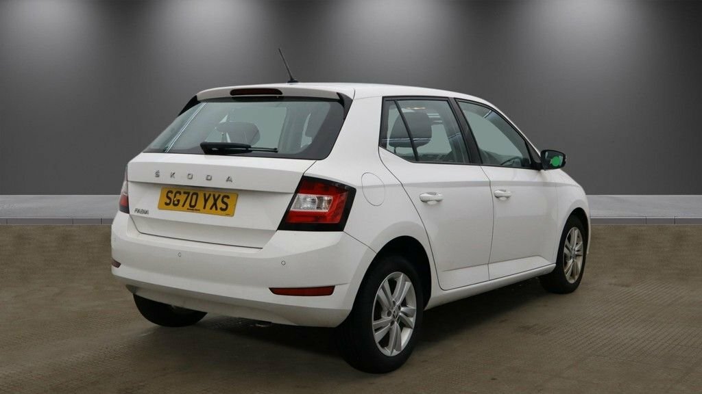 Skoda Fabia 1L Se White #3