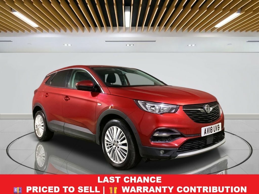 Vauxhall Grandland X Suv Red