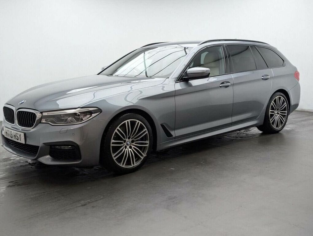 BMW 5 Series 3.0 540I Gpf M Sport Touring Xdriv Blue #4