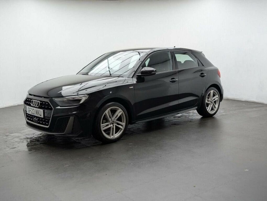 Audi A1 1.0 Tfsi 30 S Line Sportback S Tronic E GF23MKU Black #4