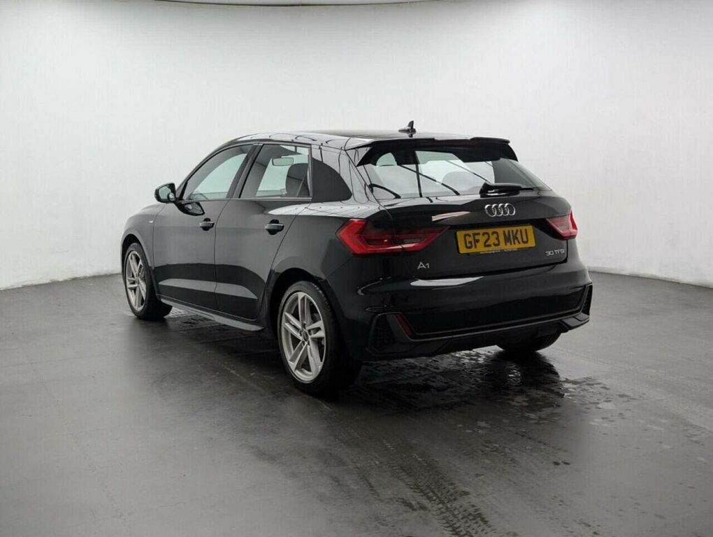 Audi A1 1.0 Tfsi 30 S Line Sportback S Tronic E GF23MKU Black #6