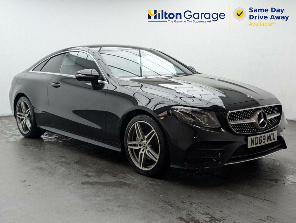 Mercedes-Benz E Class 2.0 E220d Amg Line Premium Coupe G-tr WD69WCL Black