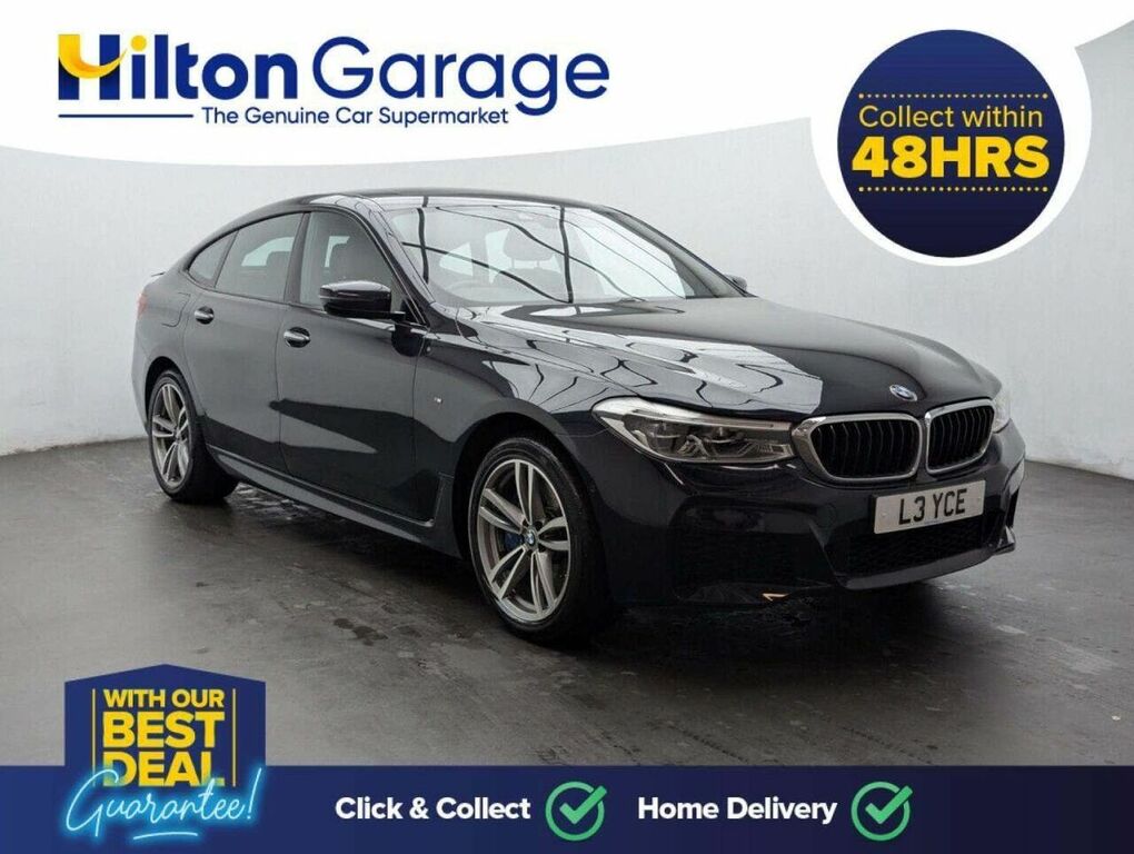 BMW 6 Series 3.0 630D Xdrive M Sport 4Wd SM18HVV Black #2