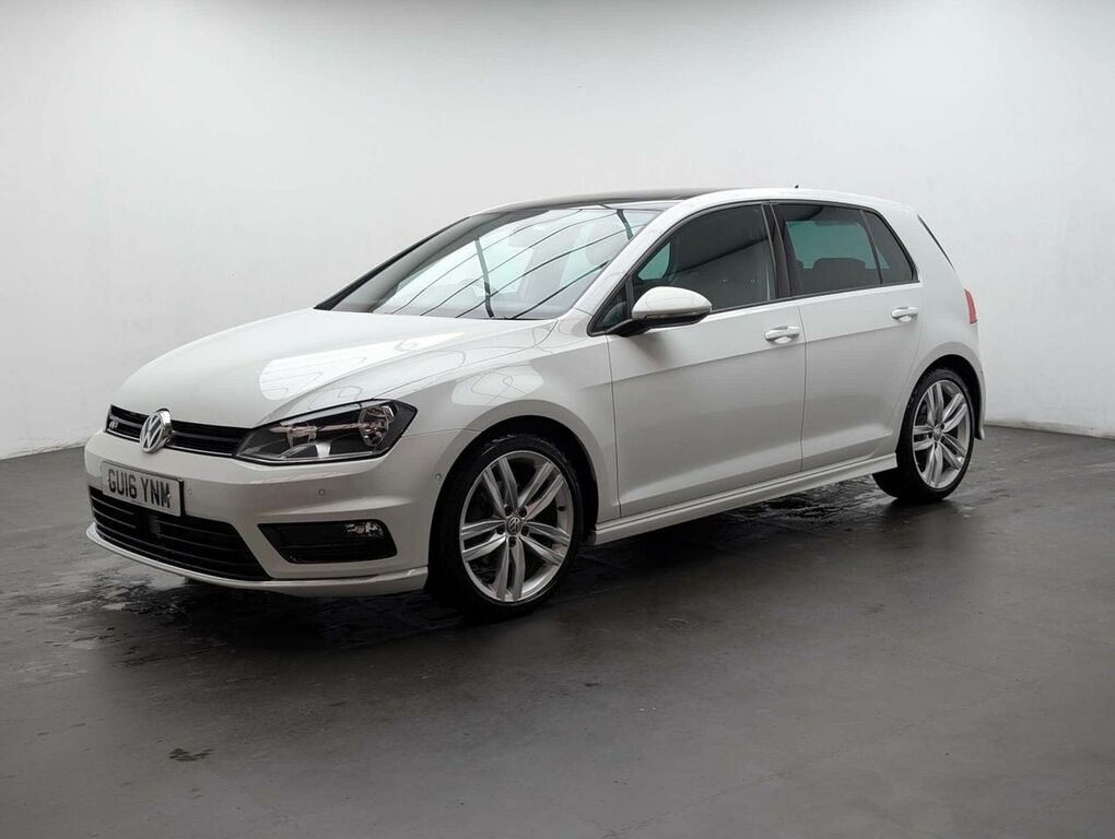 Volkswagen Golf 1.4 Tsi Bluemotion Tech Act R-line Edition Hatchba White #6