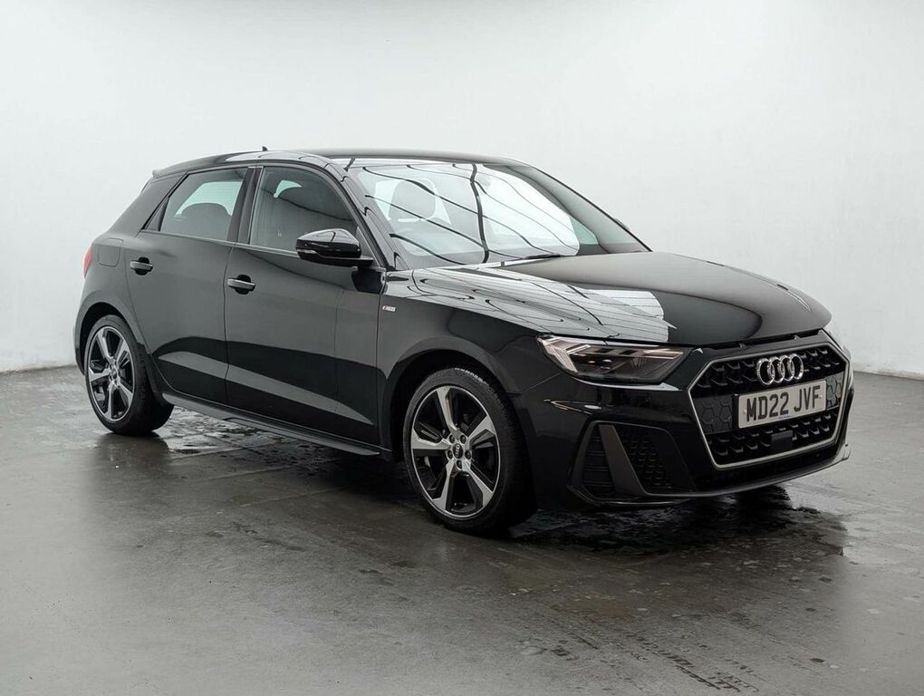 Audi A1 1.0 A1 Sportback 25 Tfsi S Line MD22JVF Black #2