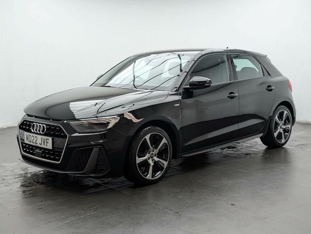 Audi A1 1.0 A1 Sportback 25 Tfsi S Line MD22JVF Black #4