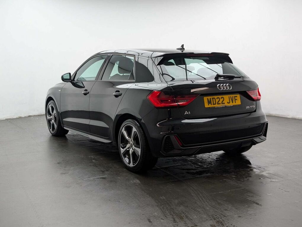 Audi A1 1.0 A1 Sportback 25 Tfsi S Line MD22JVF Black #6