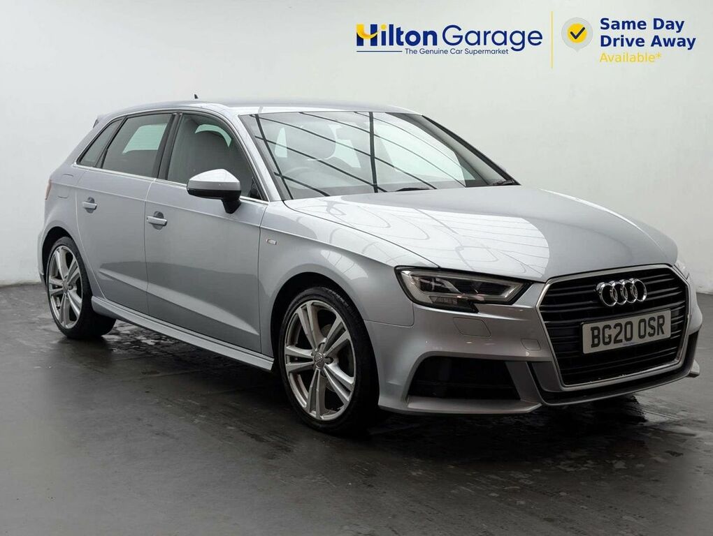 Audi A3 1.5 A3 Sportback 35 Tfsi S Line BG20OSR Silver