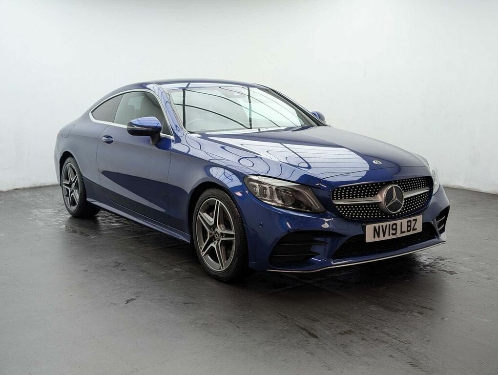 Mercedes-Benz C Class 2.0 C 300 Amg Line Premium D Blue #2
