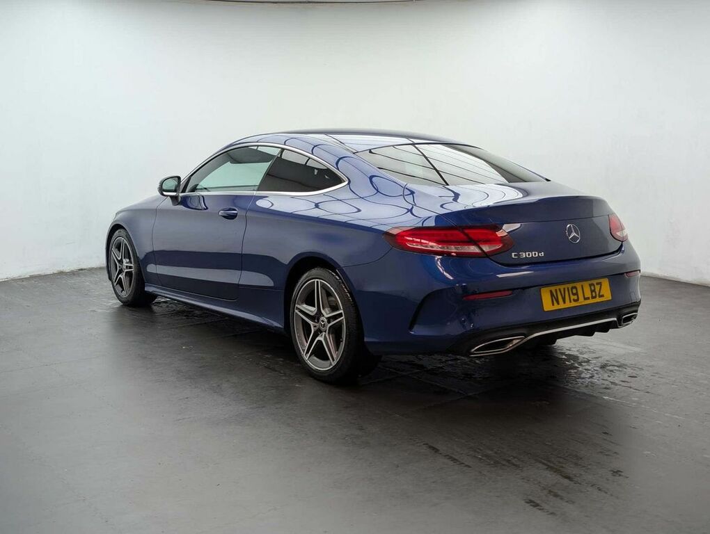 Mercedes-Benz C Class 2.0 C 300 Amg Line Premium D Blue #6